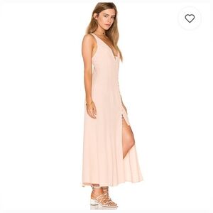 Privacy Please Lomax Button Front Maxi Dress sz M